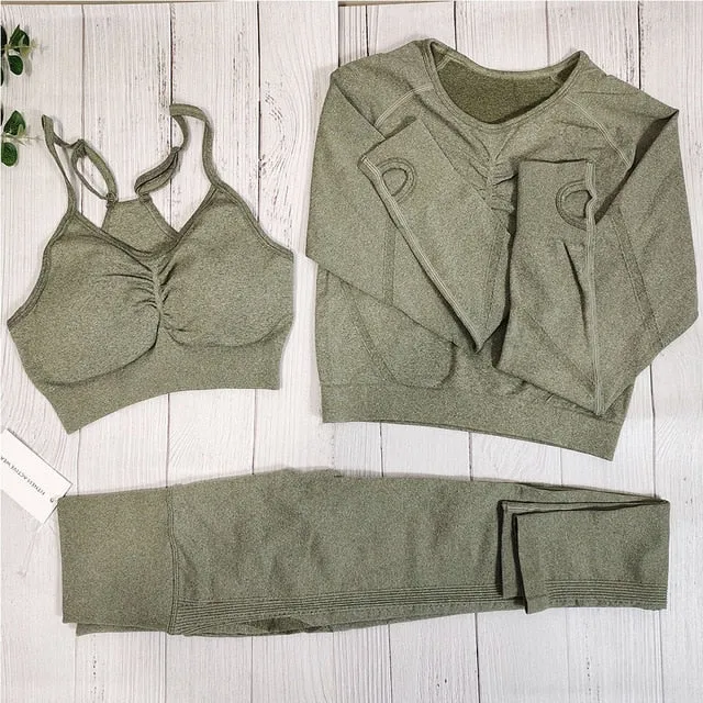 Yoga Clothing Set Sports Suit Women Sportswear