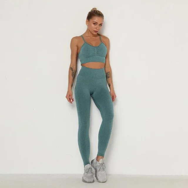 Yoga Clothing Set Sports Suit Women Sportswear