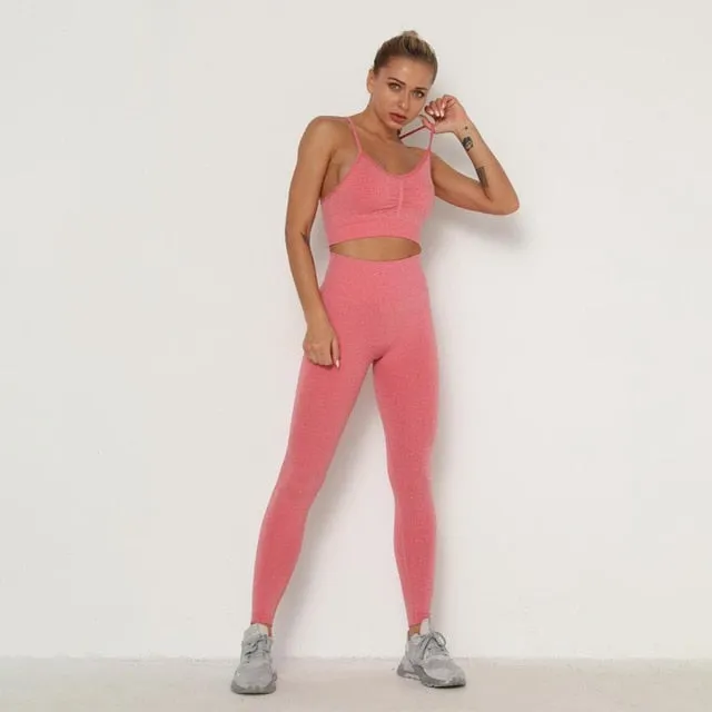 Yoga Clothing Set Sports Suit Women Sportswear