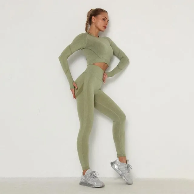 Yoga Clothing Set Sports Suit Women Sportswear