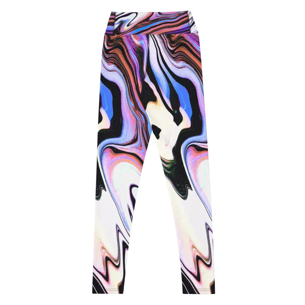 Zuri MaruMaru Print Buttery Soft High Waisted Workout Leggings