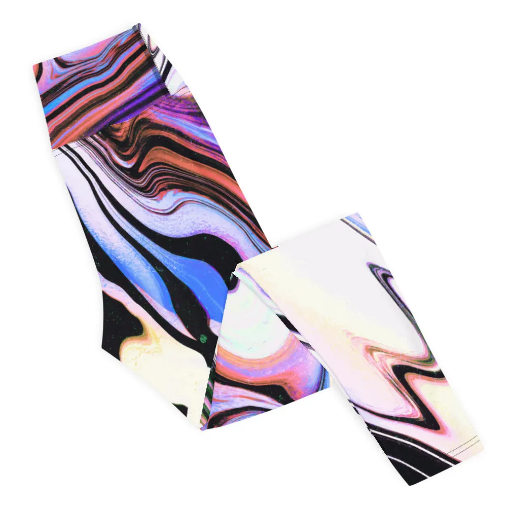 Zuri MaruMaru Print Buttery Soft High Waisted Workout Leggings